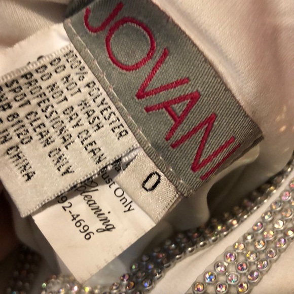 Jovani white prom gown- AMAZING - Picture 7 of 7
